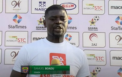 Accra Hearts of Oak coach, Samuel Boadu