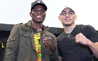 Commey (left) will fight Lopez before the year ends