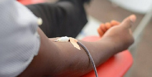 File photo of blood transfusion