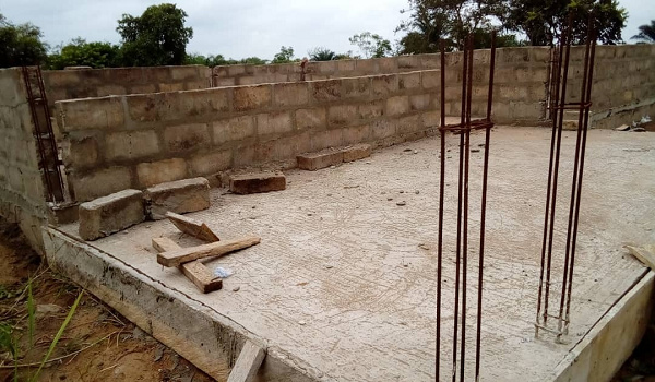 Adaklu Constituency NDC office under construction