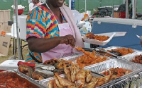 File photo of a food vendor