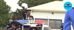 COP Isaac Ken Yeboah at his pull-out ceremony