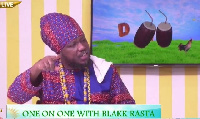 Radio presenter, Blakk Rasta