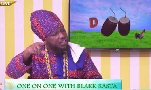 Radio presenter, Blakk Rasta