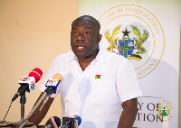 Minister for Information, Kojo Oppong Nkrumah