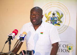 Minister for Information, Kojo Oppong Nkrumah