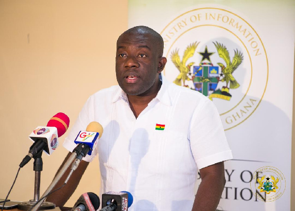 Kojo Oppong Nkrumah, Information Minister