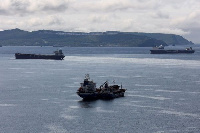 File photo: Vessels at a port