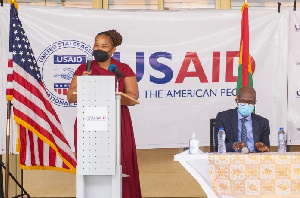 USAID Ghana Acting Mission Director, Janean Davis announced the new funding