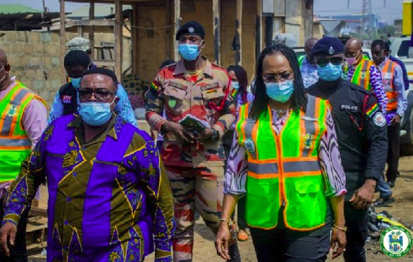 AMA boss touring the site