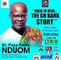 Dr. Nduom will be detailing the story of the GN Bank on TV