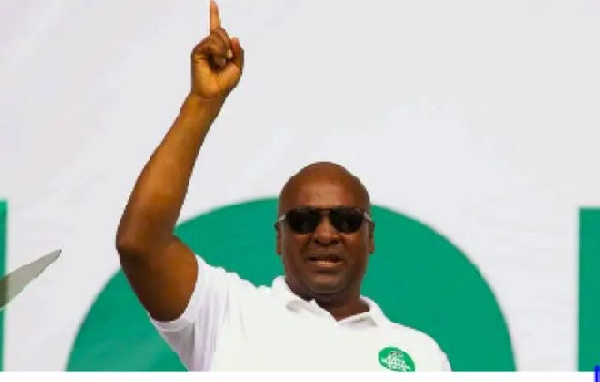 Flagbearer of the NDC, John Dramani Mahama