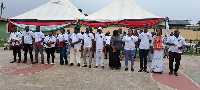 Executives of the NDC group known as Volta Diaspora