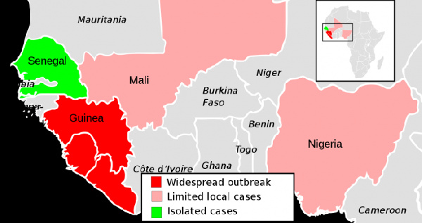 Ebola Virus Epidemic statistics in West Africa