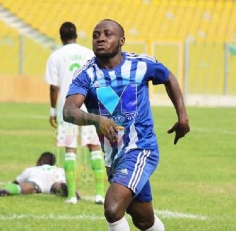 Accra Great Olympics striker Abel Manomey