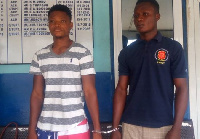 Two suspected gays who attempted to blackmail a colleague