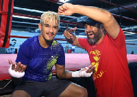 Jessie Magdaleno with Manny Robles