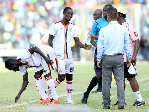 Owusu Bempah being substituted