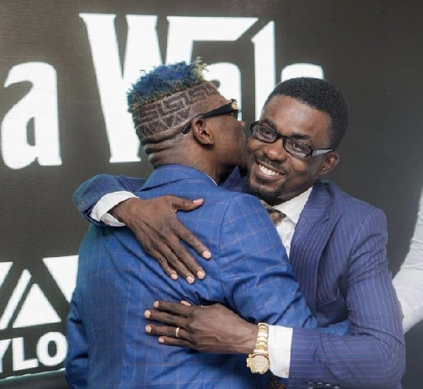 Shatta Wale  and Nana Appiah Mensah