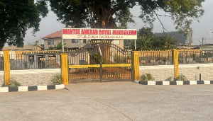 Mantse Ankrah royal mausoleum