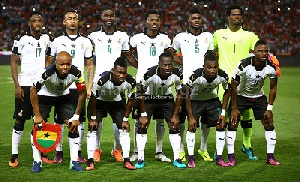 Black Stars squad which faced Egypt