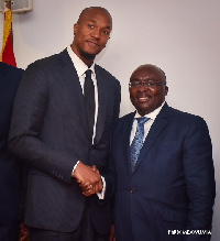 David Moorer West and Vice President Bawumia