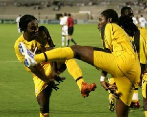 Stars Celebrate Vs Saudi