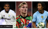 Kadan Young (left), Jack Porter and Kaden Braithwaite all made their full debuts in the EFL Cup