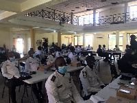 A cross section of some MTTD police officers at the training workshop