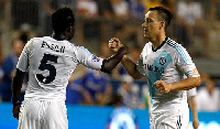 Essien and Terry played together at Chelsea, helping the Blues win the 2012 Uefa Champions League