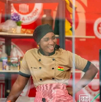 Chef assistant Leticia Sablah