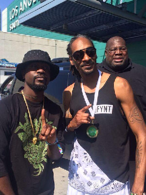 Sarkodie With Snoop Dogg