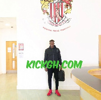 Rudolf Blagogee has been training with English side Stevenage FC