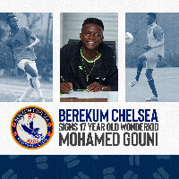 New Berekum Chelsea player Mohamed Gouni