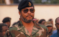 Former President Jerry John Rawlings