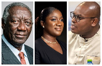 Kufuor , Akosua Manu And Richard Ahiagba