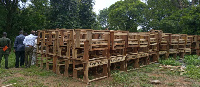 The furniture is to be distributed to schools in the district