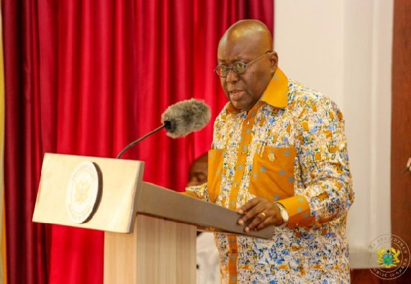 President of Ghana , Nana Akufo -Addo