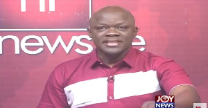 Samson Lardy Anyenini is the host of Newsfile on JoyNews