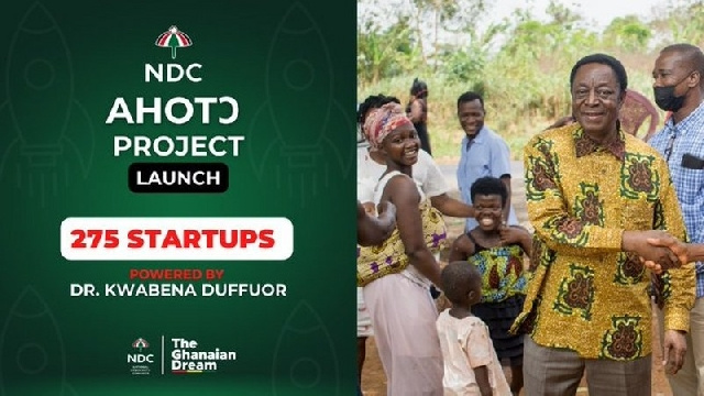 Dr. Kwabena Duffour's Ahotor project is to support NDC grassroot men