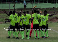 Dreams FC and Hearts of Oak sold out an entertaining game in Dawu on Sunday