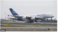 Airbus say e don complete trial on di A380 to use cooking oil fly