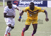 A scene from the Ghana league