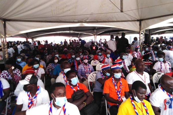 NPP members at the annual delegates’ conference