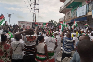 File Photo: NDC party supporters