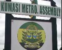 Kumasi Metropolitan Assembly (KMA) logo.