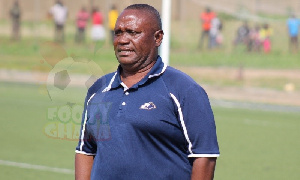 Black Satellites coach, Jimmy James Corblah