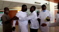 Stephen Amoah and Rockson-Nelson Dafeamekpor nearly had a brawl in parliament