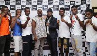 Ghanaian Martial Artists with members of D-Nyce Productions