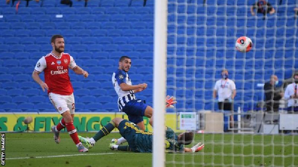 Maupay scored his ninth league goal of the season to give Brighton their win